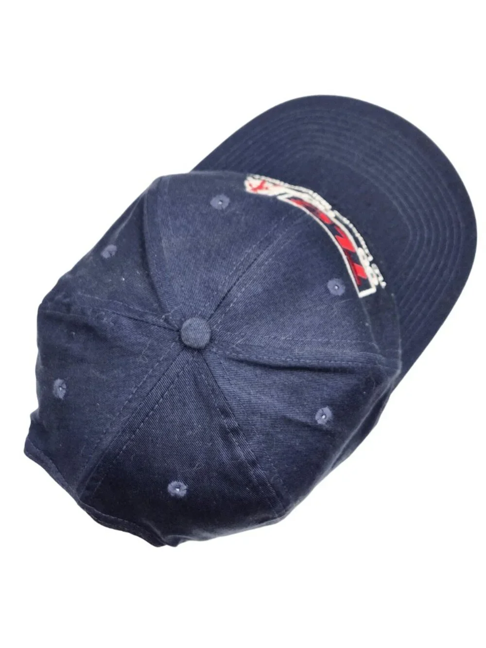 TLC Logistics Management Port Company Embroidered Navy Blue Cotton Hat Hook Loop